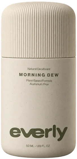 Everly deodorant packaging design